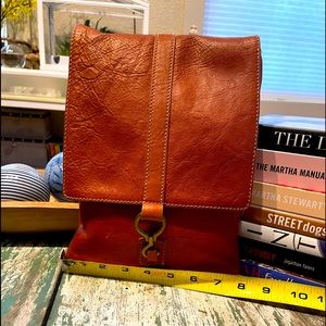 Ralph Lauren Leather Hook Handbag